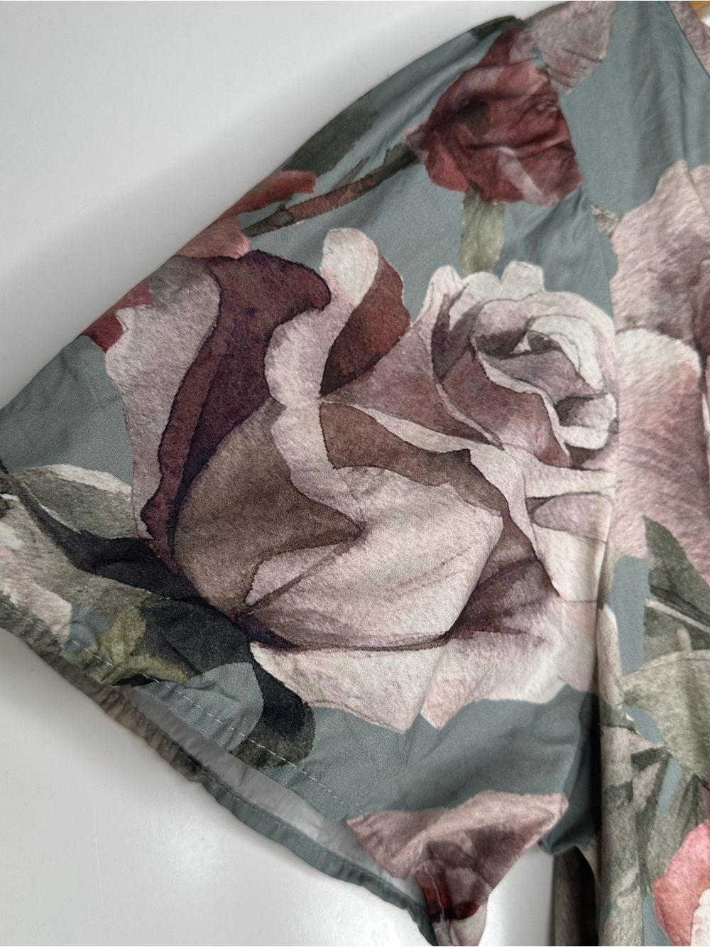 Anthropologie x Loverly Grey Somerset Mini Dress Floral Size SP - Picture 10 of 14